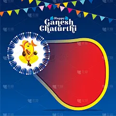 Ganesh Chaturthi festival of india banner design