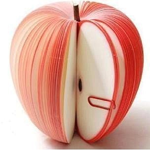 创意家居 韩国可爱苹果便签本 DIY水果...
