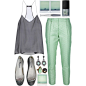 A fashion look from December 2013 featuring TIBI tops, Tres Chic S.A.R.T.O.R.I.A.L. pants and Repetto flats. Browse and shop related looks.