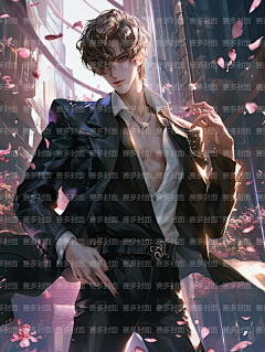 赛多封面设计工作室采集到版权-男频都市男【授权QQ3324352440】