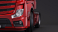 奔驰Actros3D模型欣赏~~
全球最好的设计，尽在普象网（www.pushthink.com）
