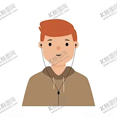 卡通人物 【酷图网】矢量素材,插画,素材,海报素材,图案,图标,场景插画,卡通人物,手绘,头像,2d头像,卡通头像