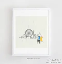 这些小清新的插画像午后一道温暖的甜点地治愈着我们的心灵。 #治愈系# #扁平化##插画# #小清新#