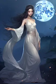 舞女壁画中国风敦煌国风女孩人物插画
