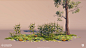 Horizon Zero Dawn - Eco Assets, Mas Hein : During the development of Horizon, Team Green was responsible for the creation of all vegetation assets. Another part of our time went into creating and maintaining the rule-sets used for populating the world wit