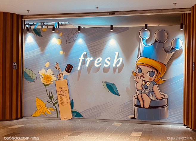 泡泡玛特fresh X POPMART大...