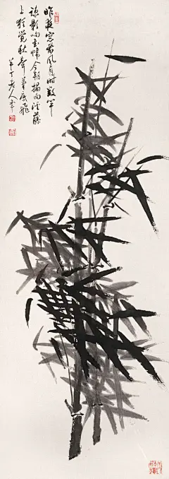 【图】近代著名画家陈半丁 花卉图