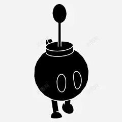 步行炸弹爆炸游戏图标 免费下载 页面网页 平面电商 创意素材