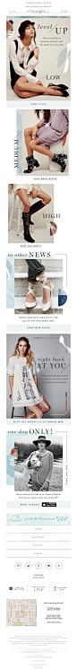 Free People - minimal flats + boho boots