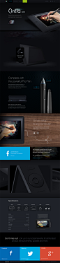 Cintiq13HD Campaign Page on Behance