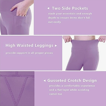 Amazon.com: kowlion Girls Yoga Shorts with Pocket UPF 50+ Quick Drying ...