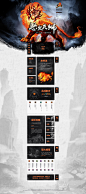 Game Topics by 橙子丶先森 - UE设计平台-网页设计，设计交流，界面设计，酷站欣赏