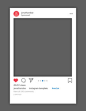 Instagram牌照框