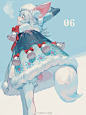 日本画师aruk  twi@aruk_bb ​​​​