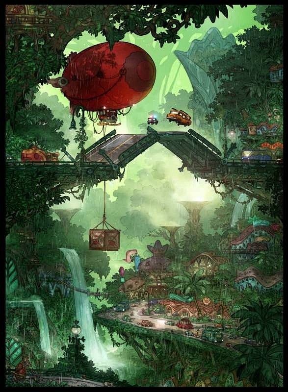酷！《疯狂动物城》曝光【107张】概念设...