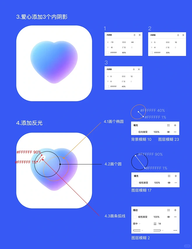 Figma图标| 通透感轻质图标教程