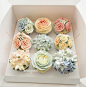 Flowers cake 鲜花蛋糕杯