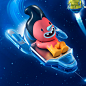 PLANETA OREO : Proyecto de ilustración 3d y fotocomposición de personajes y escenarios espaciales.