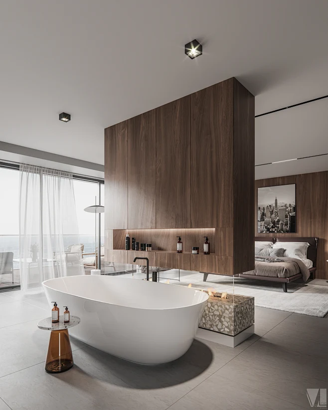 Image may contain: indoor, wall and interior-花瓣网