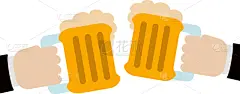 一对,拿着,手,啤酒瓶,分离着色,饮料,白昼,含酒精饮料,喝醉的,清新