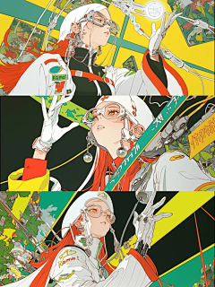 一夏春草采集到插图节奏