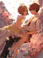 yande.re%20428814%20card_captor_sakura%20dress%20heels%20kinomoto_sakura%20li_syaoran%20wings%20yukuso_%281065762559%29