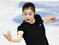 SOCHI Russia Vancouver Olympics gold medalist Kim Yu Na of South Korea practices during the Winter Olympics in Sochi Russia on Feb 16 ahead of the...