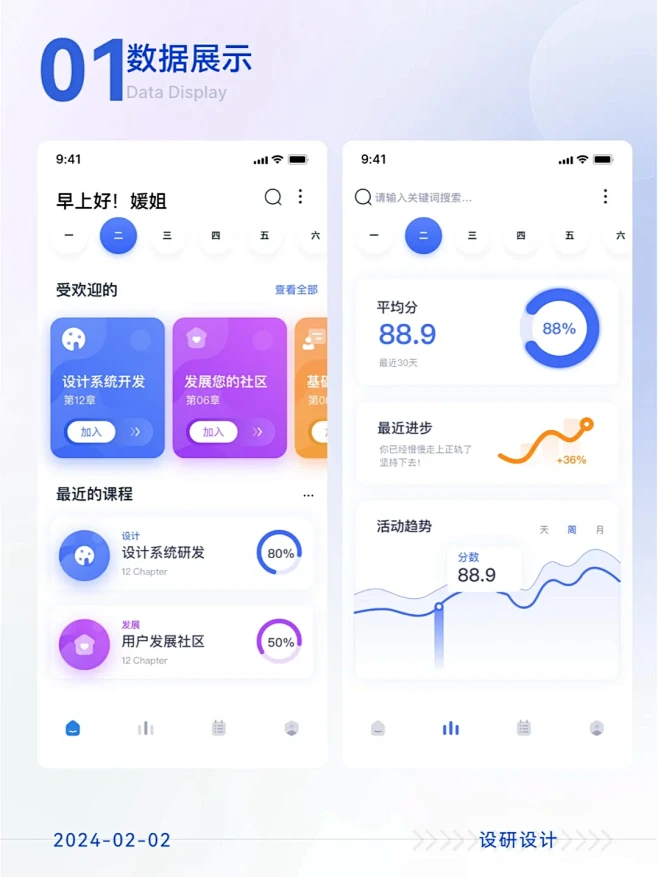 图表数据UI设计灵感分享|小程序手机APP设计-花瓣网