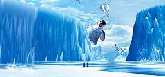 大气,企鹅,南极,冰雪,海报banner,卡通,童趣,手绘图库,png图片,,图片素材,背景素材,27182北坤人素材@北坤人素材