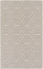 Surya Seabrook SBK9025 Brown/Blue Geometric Area Rug