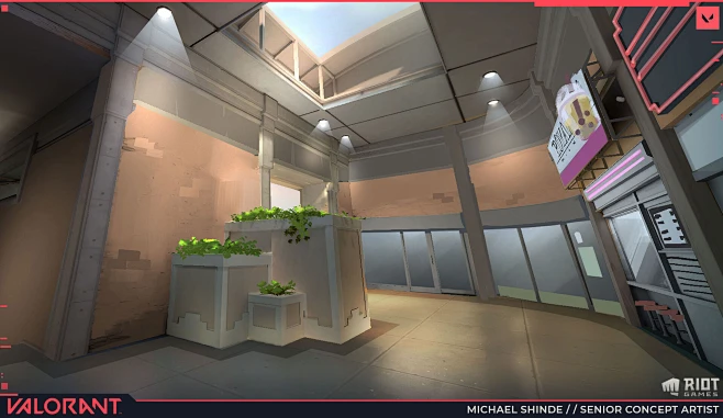 VALORANT // SUNSET Visual Development-花瓣网