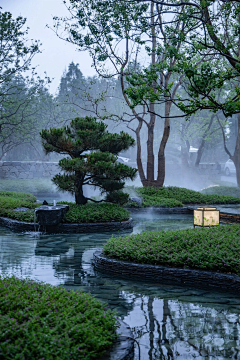 王先森-景观规划师采集到A-景观-空间-假山水景
