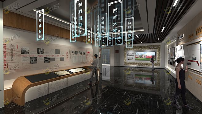 其他视角活动舞台舞美3d效果图