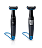 Philips BodyGroom 1000 : The BodyGroom 1000 is Philips’ first-ever removable battery body trimmer, which makes it easy and convenient to trim body hair, and the first Philips bodygroom product to have a dedicated space in the manual blade aisle of the sto