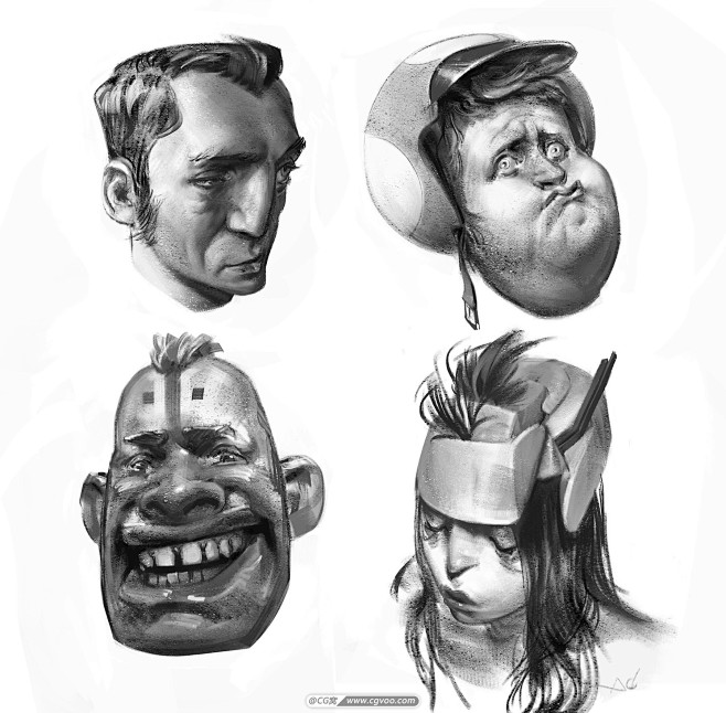 游戏原画插画设计师_ayran_CG绘画...