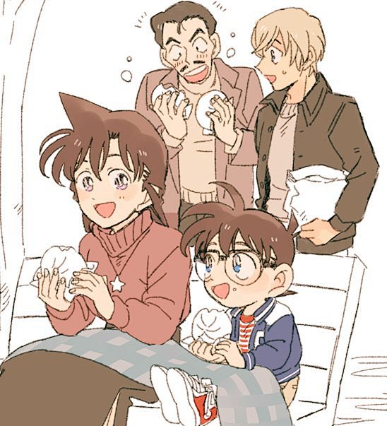 名侦探柯南柯兰新兰江户川柯南工藤新一毛利兰毛利小五郎安室透twihe