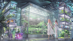 世界是方的O采集到画师 Ra Lilium