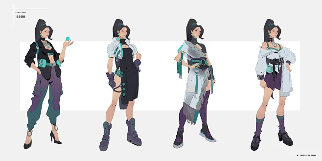 Sage Street Wear图片_Character·人物设计图片素材-花瓣网