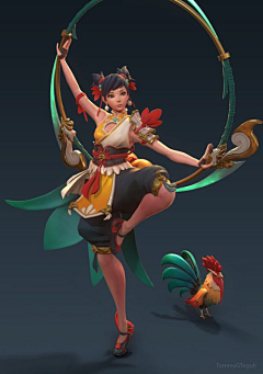瀛婷采集到角色
