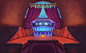 Ecaflip City - Casino interiors, Stéphane Baton : Others color backgrounds for the TV series Dofus Kerub's Bazaar