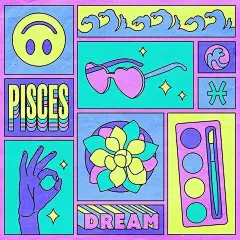 色彩构成插画图形设计 ​​​​