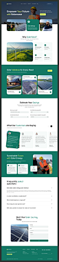 SolarWave | Solar Renewable Energy Website | Orbix Studio by Orbix Studio | Website - Web Apps - Landing Pages - Dashboards - MVP Design for Orbixstudio on Dribbble