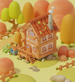 ATkmcxZb采集到C4D小场景