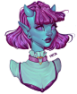 Commission - Stella, Tricia Loren : The lovely Stella, a commission I did for PreciseMoon (DevianArt ) she was so fun to paint ! :3

