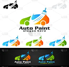 运动,汽车,品牌名称,技术,模板,现代,涂料,作画,喷