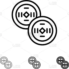 黑色,线图标,色彩鲜艳,细的,华贵,自然美