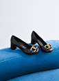 【2件9折】CHARLES＆KEITH春季女鞋CK1-60920321金属装饰高跟单鞋-tmall.com天猫