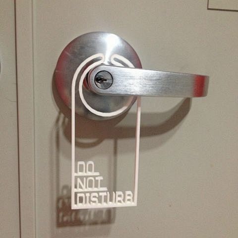 3D Door hanger 2 - D...