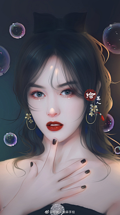白驹过隙丶梨花泪う采集到现代手绘_帅哥美女丶