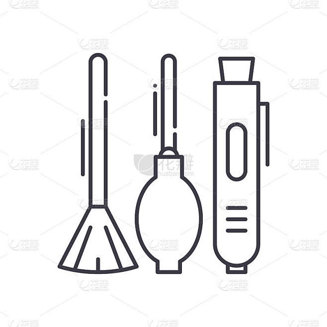 camera-cleaning-kit-icon-linear-isolated-illustra